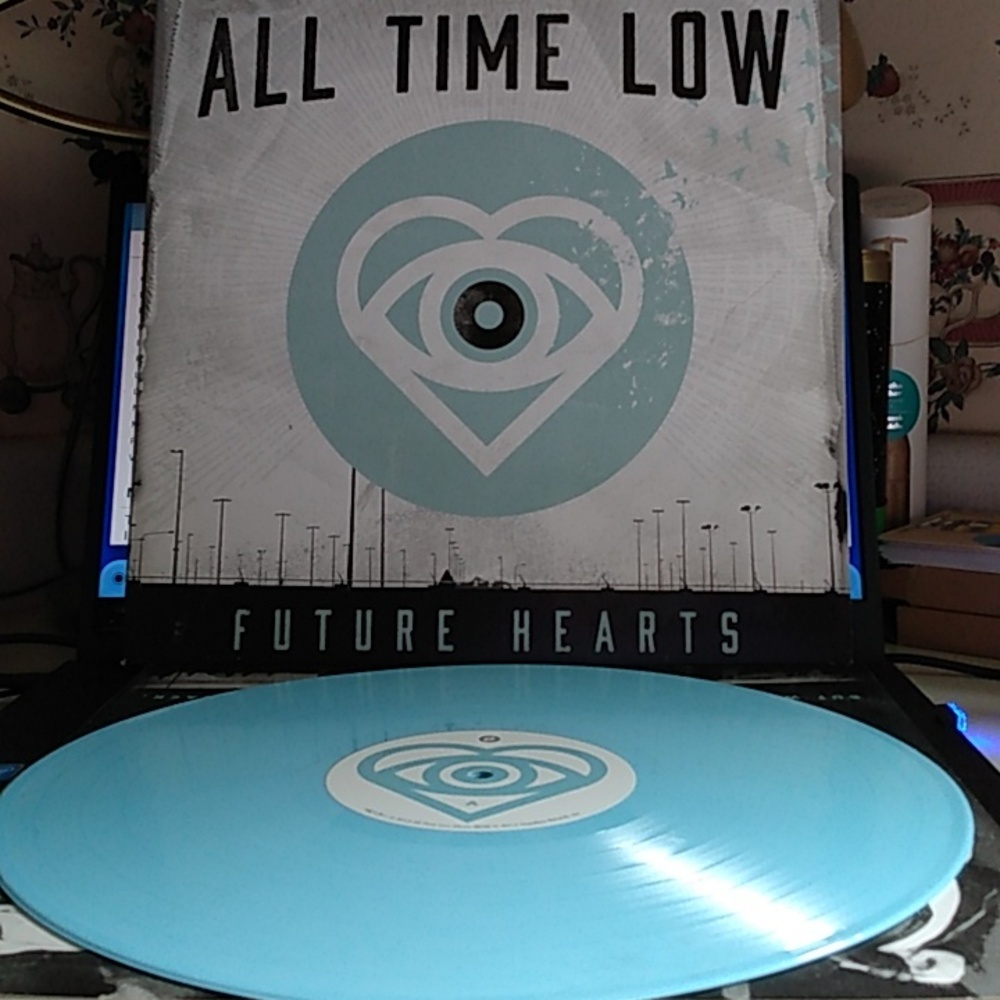 COPY - ALL TIME LOW ~ FUTURE HEARTS 12" VINYL LP